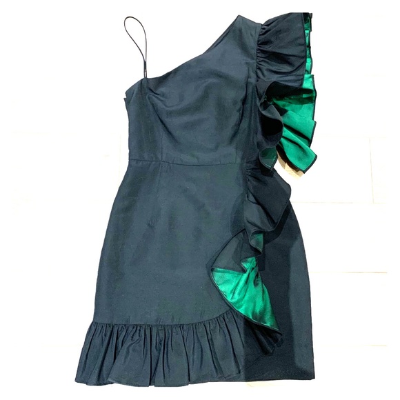 Sandro One Shoulder Mini Dress🥰 - Picture 1 of 7